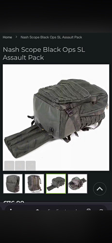 Nash scope black ops - black, sl