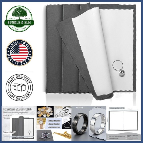 Jewelry cleaning cloth set - jewelry,