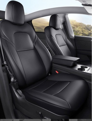 Leather car seat - covers, for